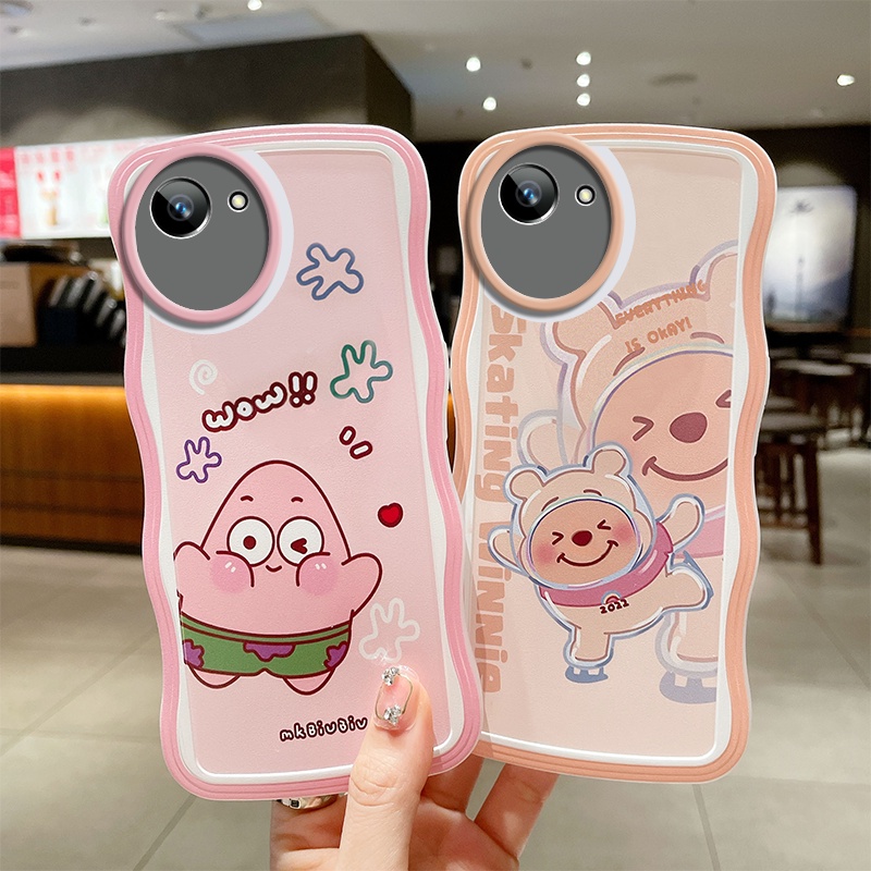 ốp lưng Realme C30 ốp lưng Realme C30S ốp lưng Realme C33 Ốp Điện Thoại TPU Có Vòng Đeo Tay Thời Trang Cho Realme C30 Realme C30S C30 4G C55 C35 C33 C31 TYZJ