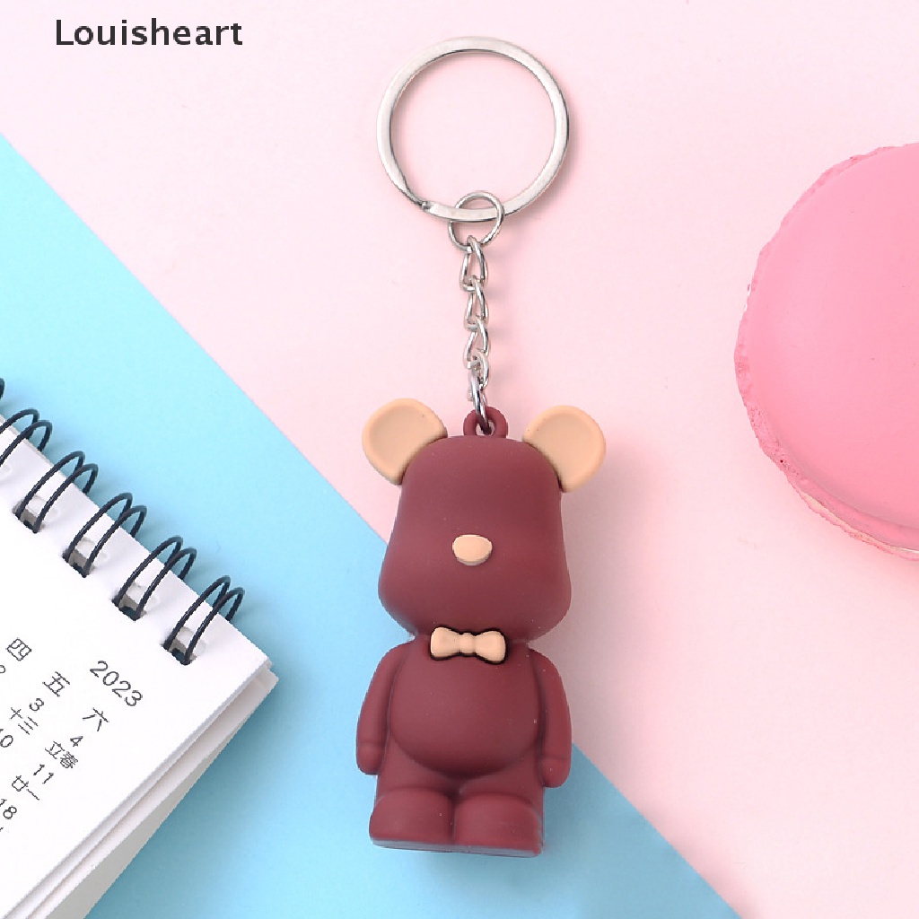 Móc Khóa Hình Gấu Bằng Acrylic Dễ Thương