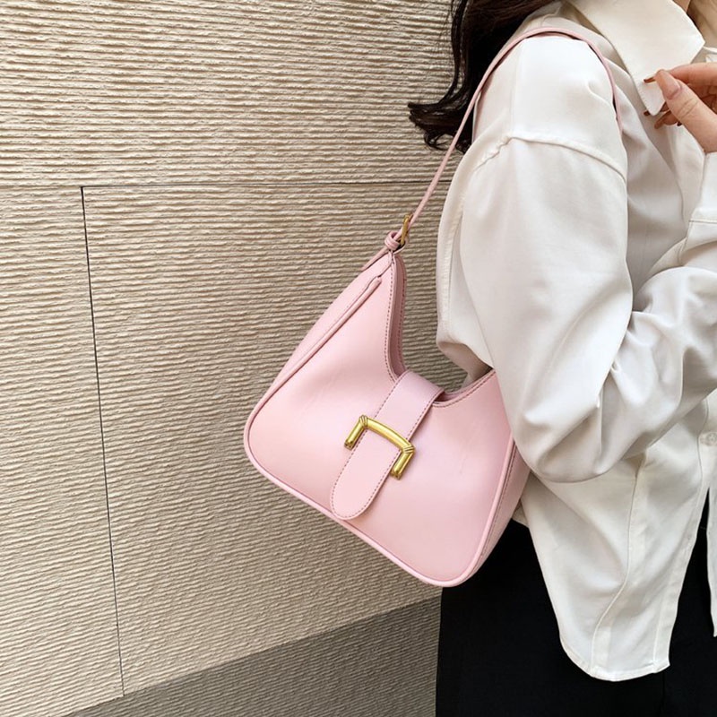 Túi Đeo Vai Bằng Da Cao Cấp Phong Cách Pháp Thời Trang Cho Nữ