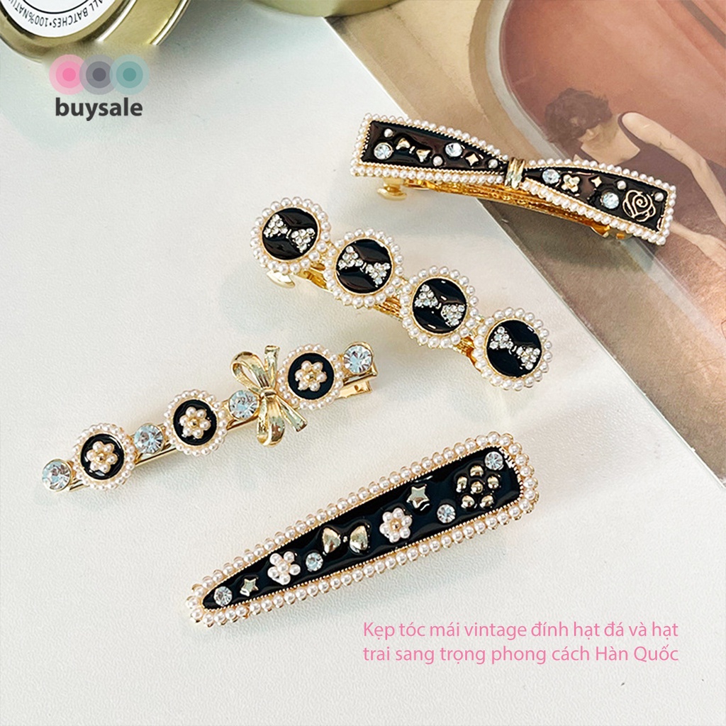 Kẹp mái mẫu mã đa dạng phong cách Hàn Quốc, nữ tính trẻ trung - Buysales - BSPK328