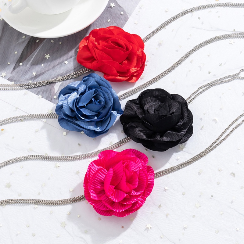 Dây Xích Đeo Hông Kèm Bông Hoa Bằng Sắt Thời Trang Quyến Rũ Cho Nữ