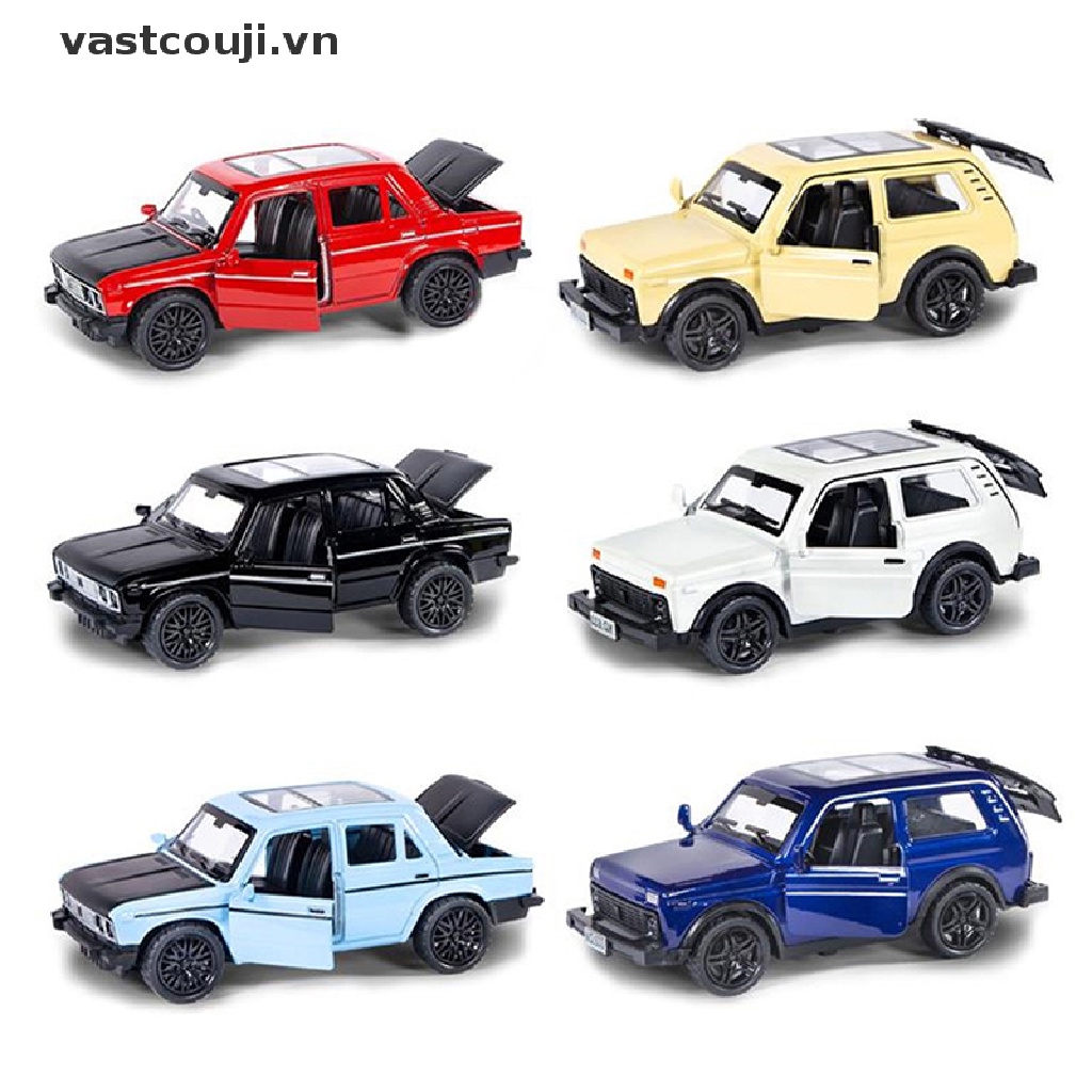 1 Mô Hình Xe Địa Hình Niva Off-Road Bằng Hợp Kim Tỉ Lệ 1: 36