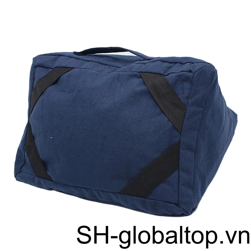 Gối Mềm Đỡ Điện Thoại / Máy Tính Bảng Nhiều Góc Kèm Đệm Xốp Màu Xanh Dương Đậm