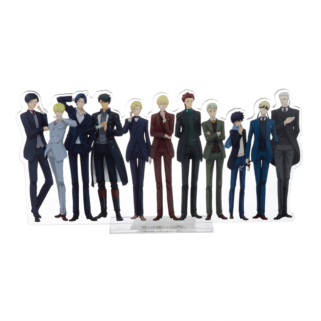 Mô Hình Đồ Chơi Nhân Vật MORIARTY THE PATRIOT Margot3 Bằng Acrylic Đứng Để Bàn Trang Trí