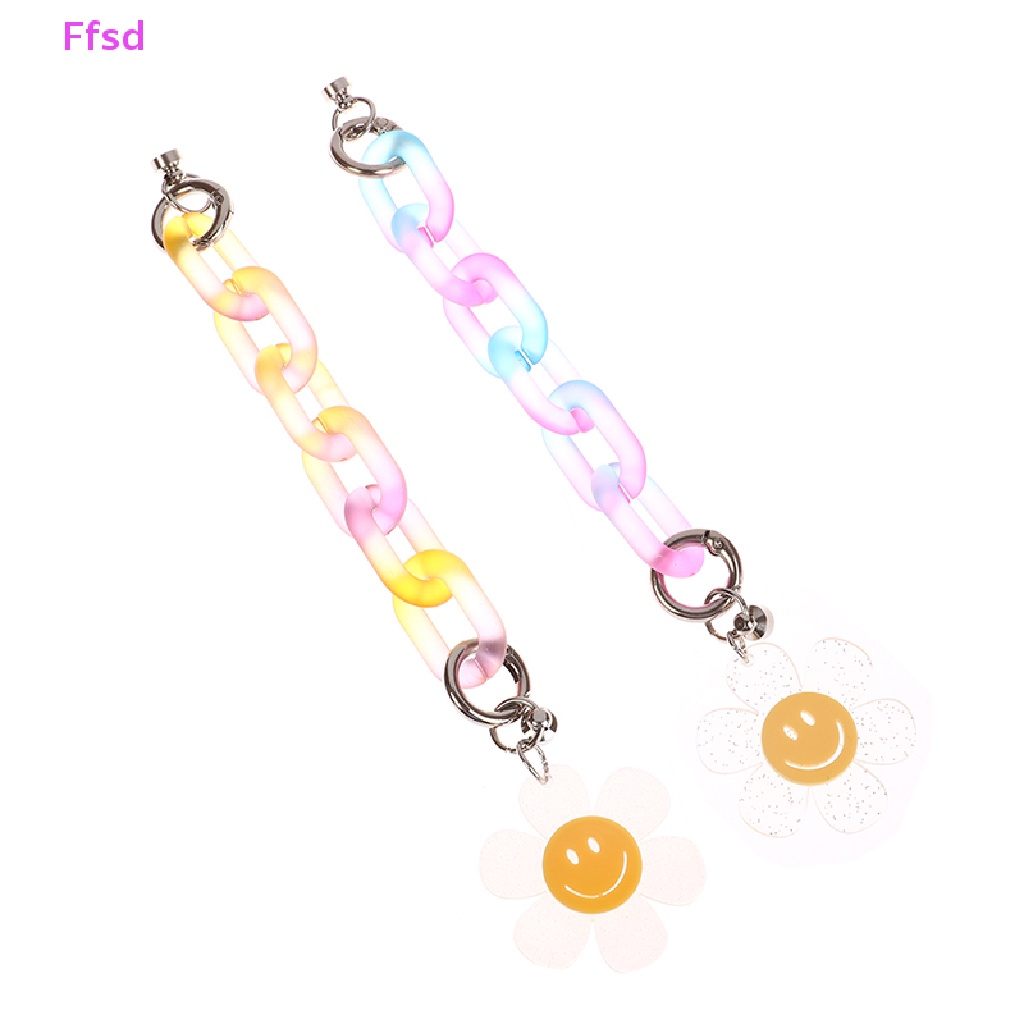 {Ffsd} Móc Khóa Xe Hơi Hình Hoa Hướng Dương Cười Ngọt Ngào Dễ Thương Cho Nữ * Bán Chạy