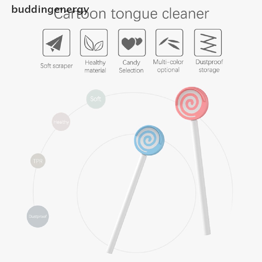 {BUDDI} Dụng Cụ Nạo Lưỡi Cho Người Lớn Phẫu Thuật Loại Bỏ Chất Nhờn {BUDDI}