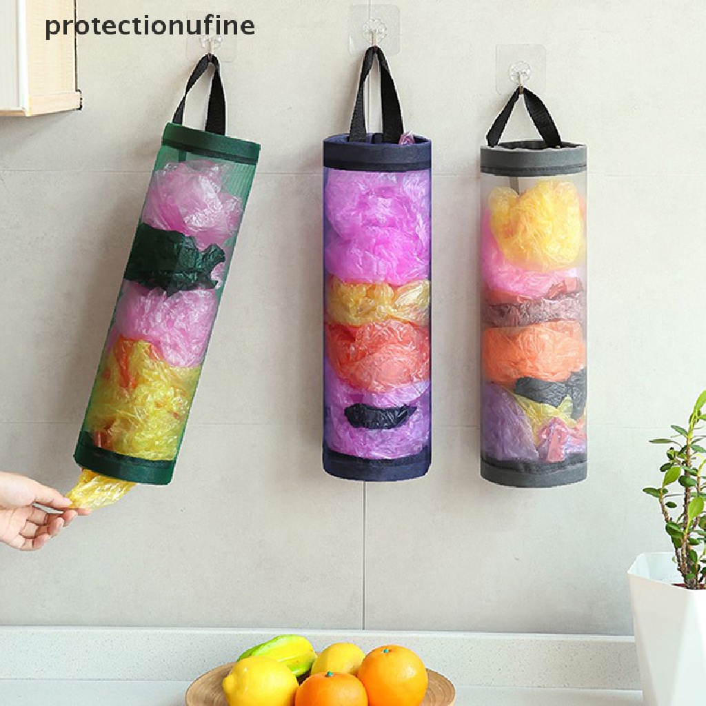 Giá Đỡ Túi Đựng Rác Gắn Tường Bằng Nhựa Tiện Dụng Cho Nhà Bếp PR3VN