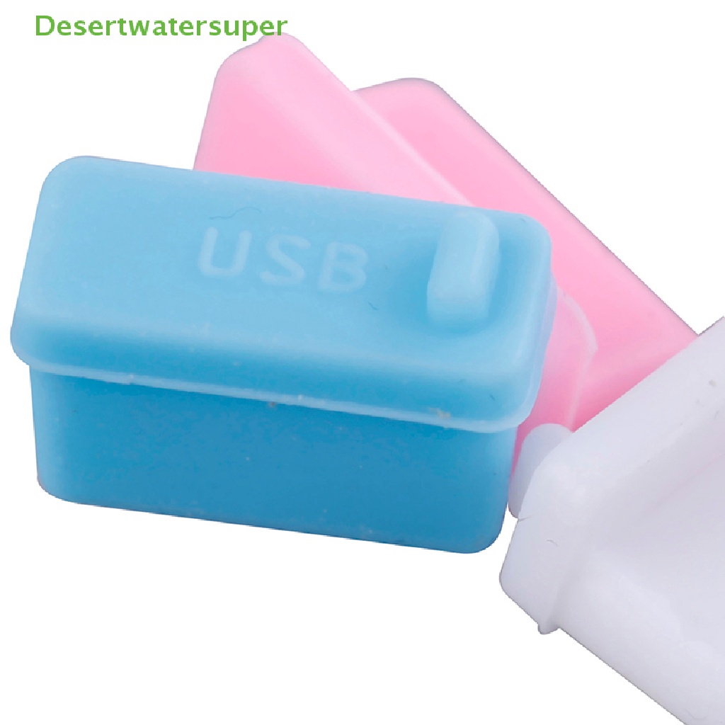 Set 10 Nắp silicone Đậy Ổ Cắm usb Chống Bụi Tiện Dụng
