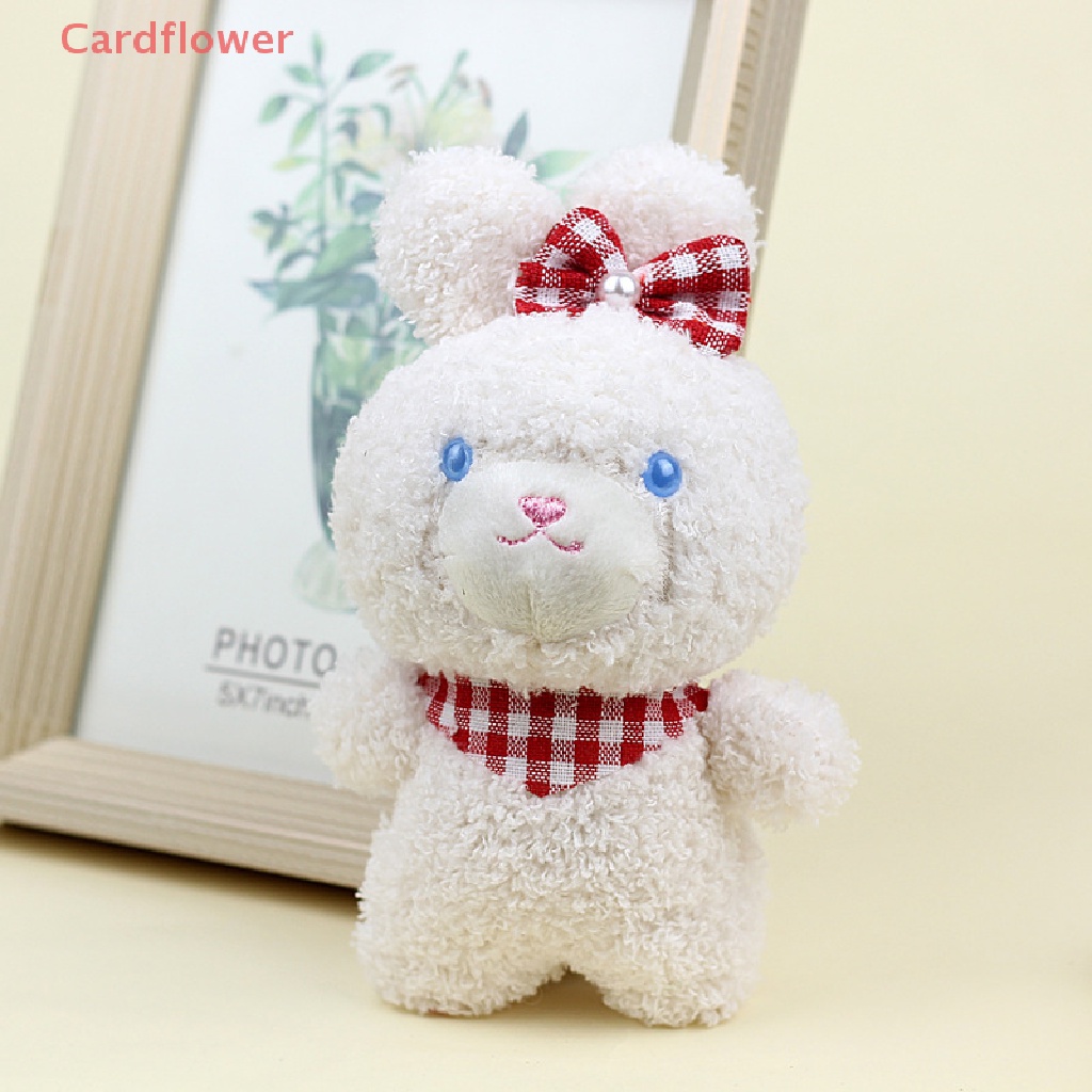 Móc Khóa Thỏ Trắng Nhồi Bông Dễ Thương Cho Bé