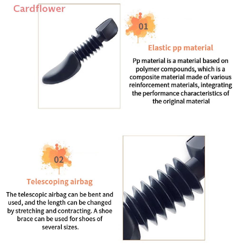 &lt;Cardflower&gt; 1Pair Plastic shoe holder anti deformation male/female/child shoe styling device New