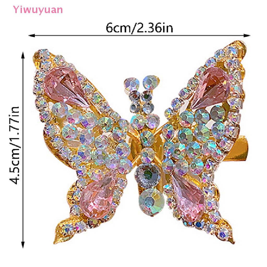 Kẹp Tóc Bướm Di Chuyển Phụ Kiện Mới Cho Nữ