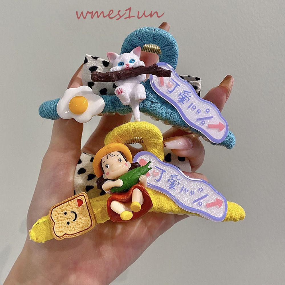 Kẹp Tóc Càng Cua Lớn Họa Tiết Hoạt Hình Phong Cách Hàn Quốc Ngọt Ngào WMES15H Cho Bé Gái