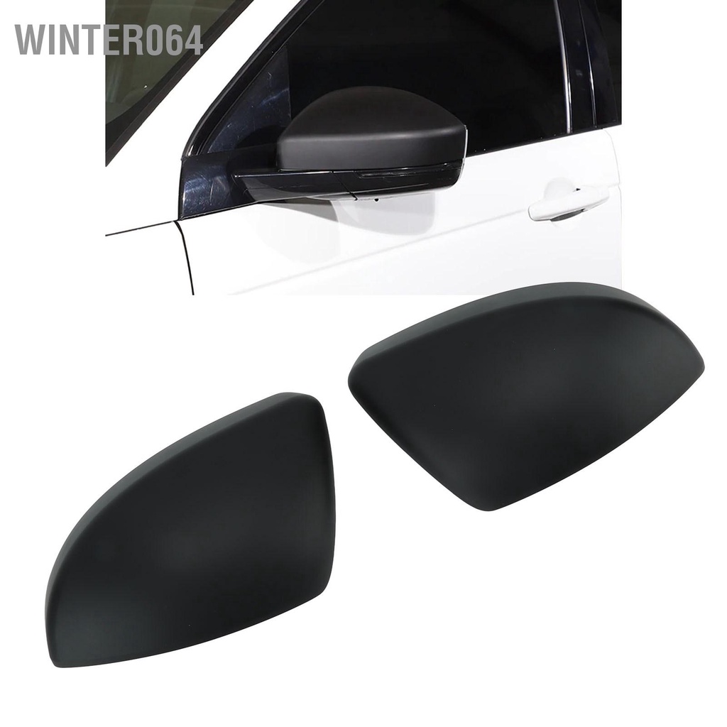 Winter064 2Pc Gương Chiếu Hậu Nắp Cửa Mũ Lưỡi Trai Thay Thế Cho Range Rover Đen Mờ