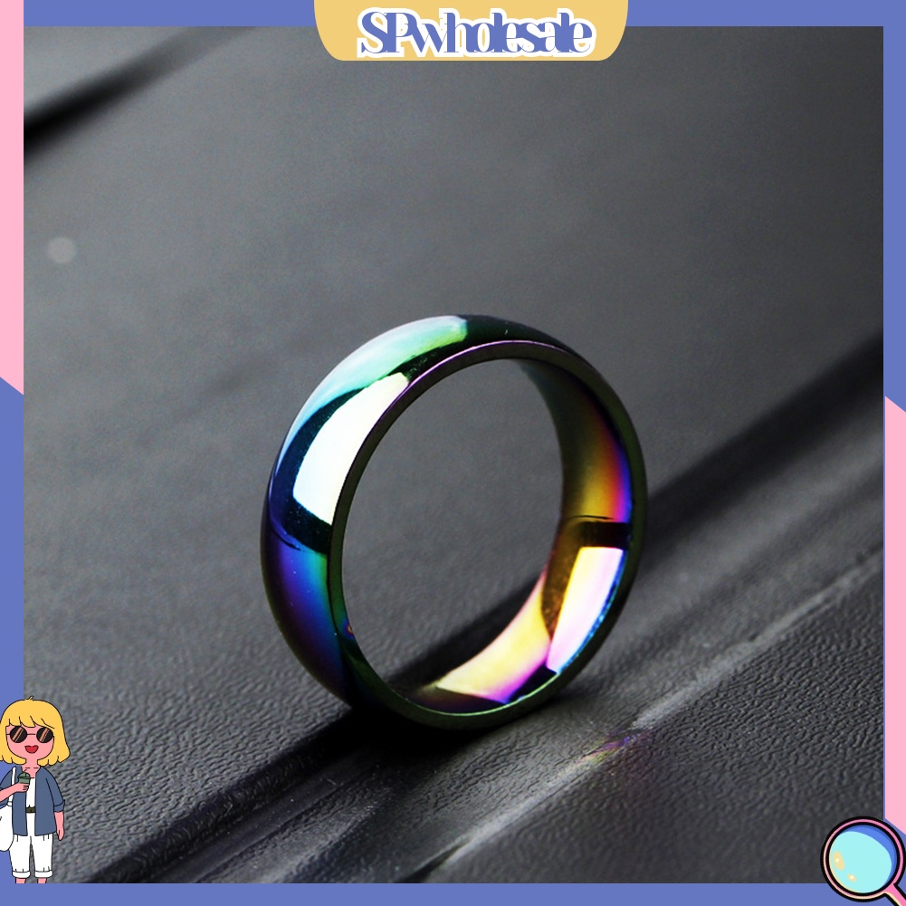 <SPwholesale> Nhẫn Cầu Vồng Thời Trang Cho Nam Và Nữ