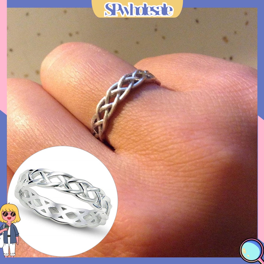 <SPwholesale> Vòng Tay Cưới Thắt Nút Tinh Tế Mượt Mà Chống Mài Mòn Cho Nam Và Nữ