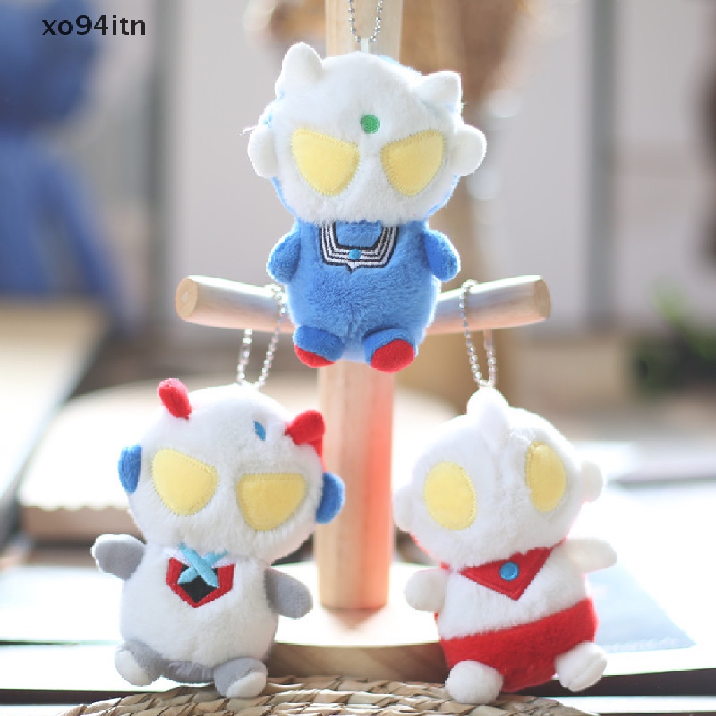 Búp Bê Nhồi Bông Hình Ultraman Zero 12CM Trang Trí Túi Xách / Móc Khóa