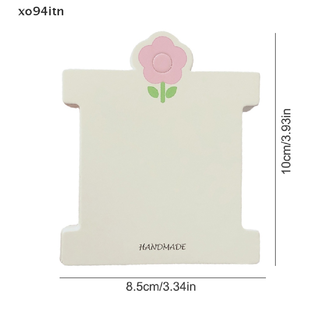 Set 50 Thẻ Tag Hình Hoa Trang Trí Tóc