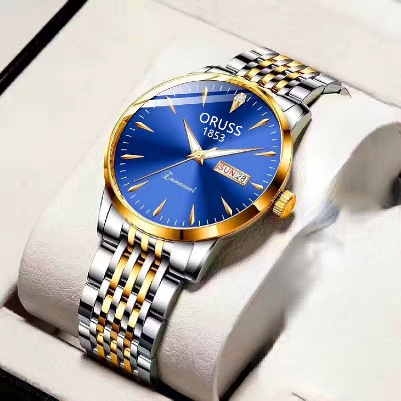 Đồng Hồ Nam Chính Hãng  Dây Da Cao Cấp Có Lịch Ngày Kiểu Dáng Thời Trang Doanh Nhân Đẹp Giá Rẻ