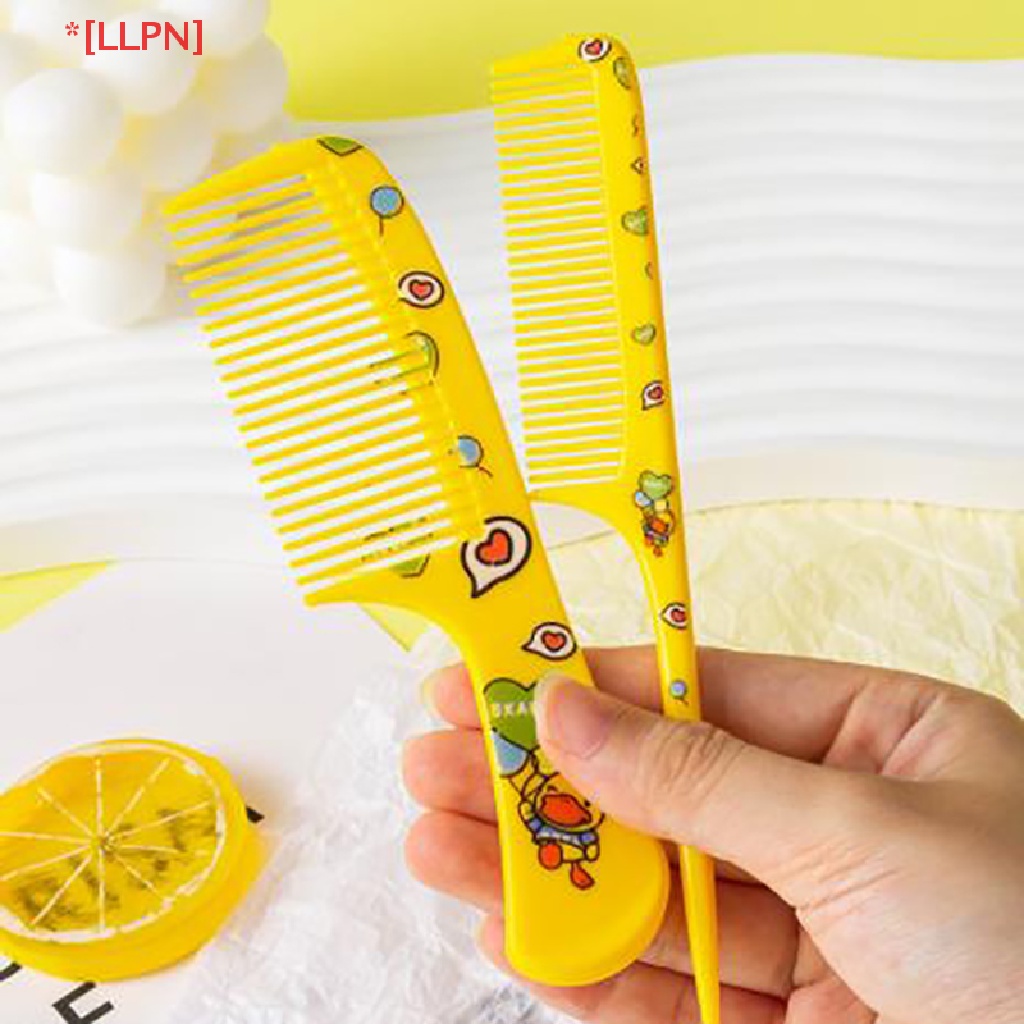 Bộ 2 Lược Đuôi Nhọn Chống Tĩnh Điện Dễ Thương Cho Bé Gái