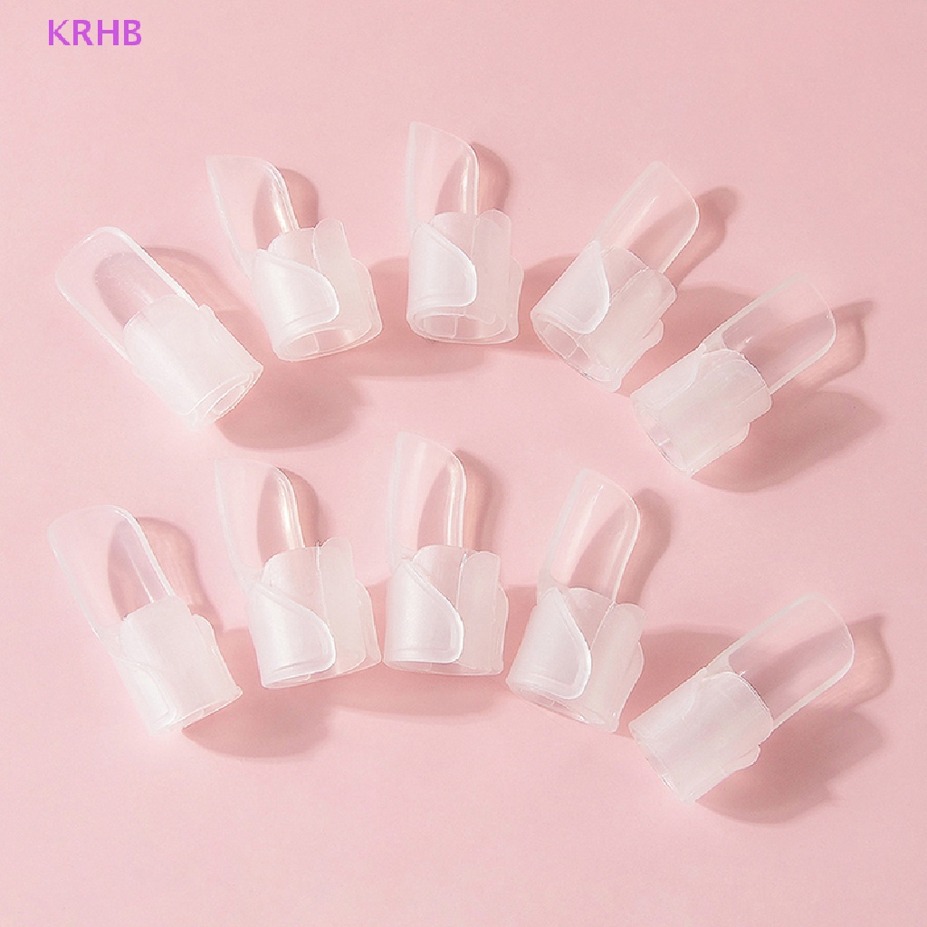 Set 10 Kẹp Nhựa Bảo Vệ Móng Tay Mới