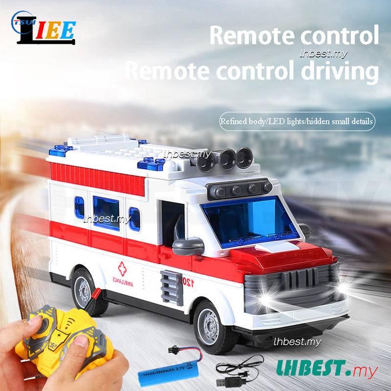 Xe Buýt Điều Khiển Từ Xa 4 Kênh Có Đèn LED Và Nhạc Giáo Dục Sớm Cho Bé