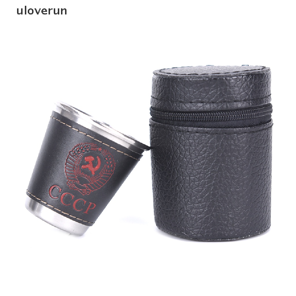 Set 4 Cốc Uống Rượu 70ml Bằng Thép Không Gỉ Tiện Dụng Khi Đi Cắm Trại Vn