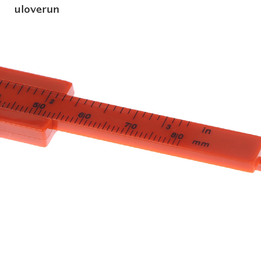 1 Thước Đo Lông Mày Mini 0-80MM Bằng Nhựa Tiện Dụng