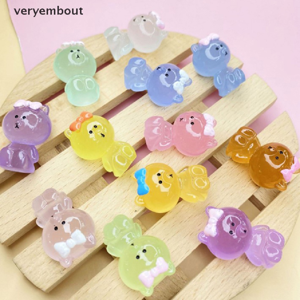 Ut Bộ 5 Tượng Hoạt Hình Phát Sáng Trong Đêm Dùng Để Trang Trí