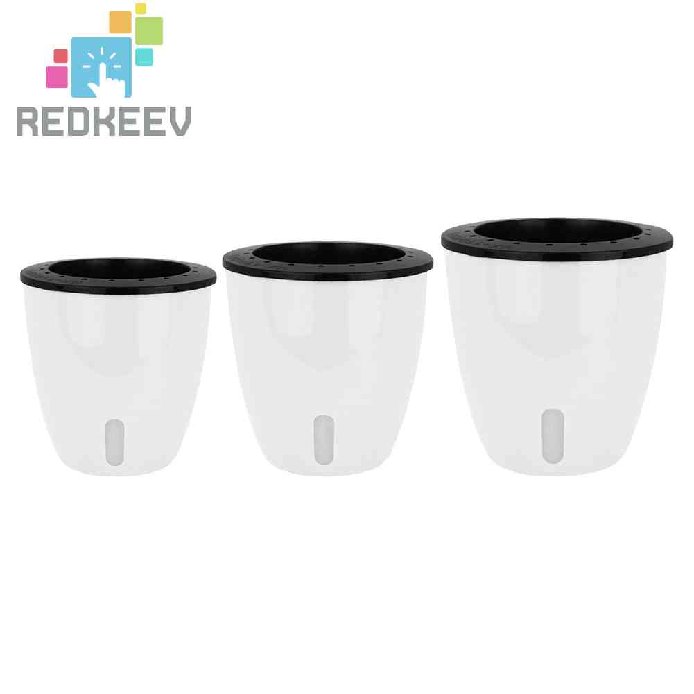 Chậu Hoa Chống Nắng Trong Nhà / Ngoài Trời Tiện Dụng Cho Văn Phòng