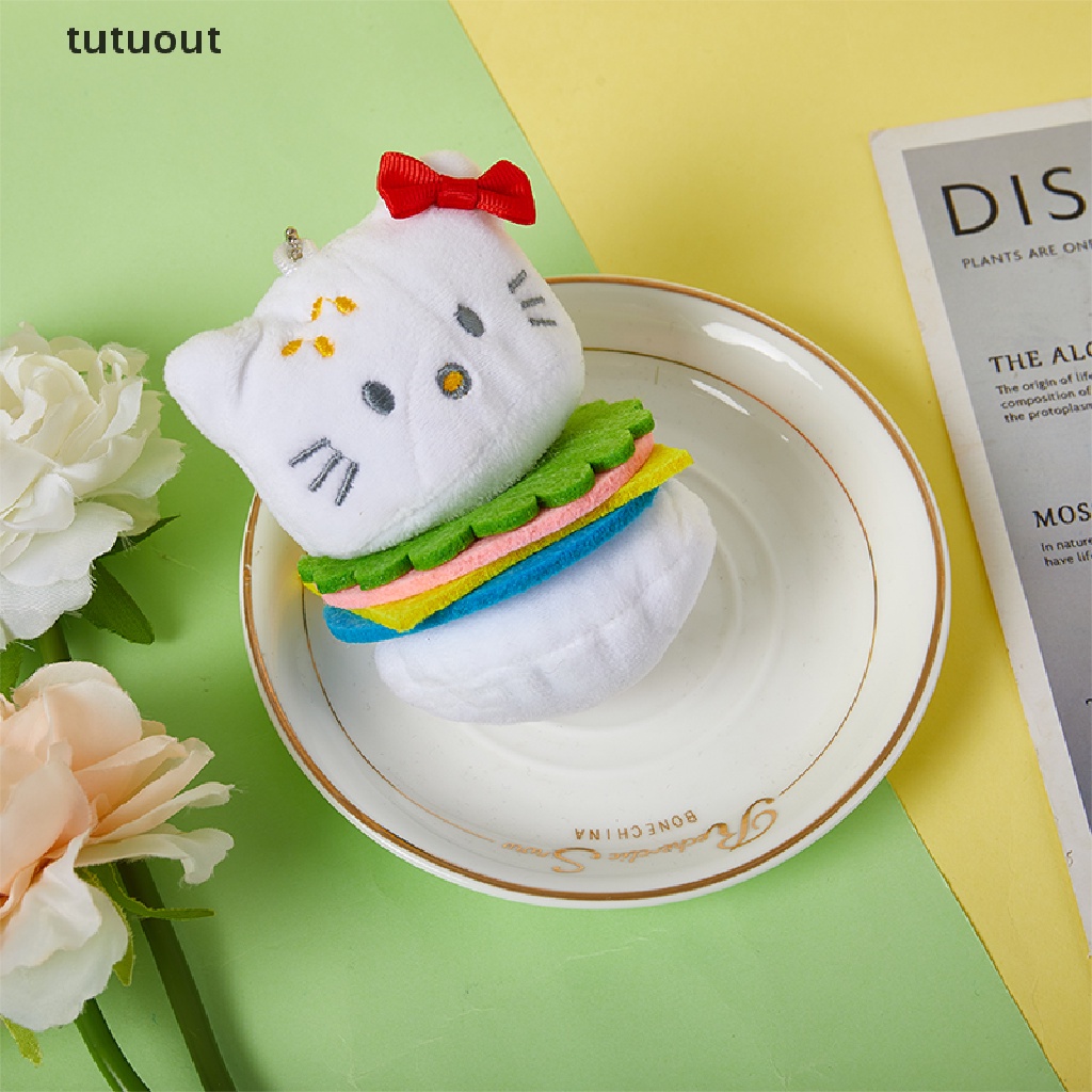 Móc Khóa Hình Mèo Bông Xinh Xắn Dễ Thương