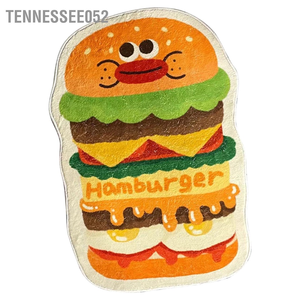 Tennessee052 Thảm Thấm Dễ Thương Họa Tiết Hoạt Hình Chống Trượt Thoải Mái Quấn Các Cạnh Khu Vực Miếng Lót Cho Phòng Ngủ Tắm
