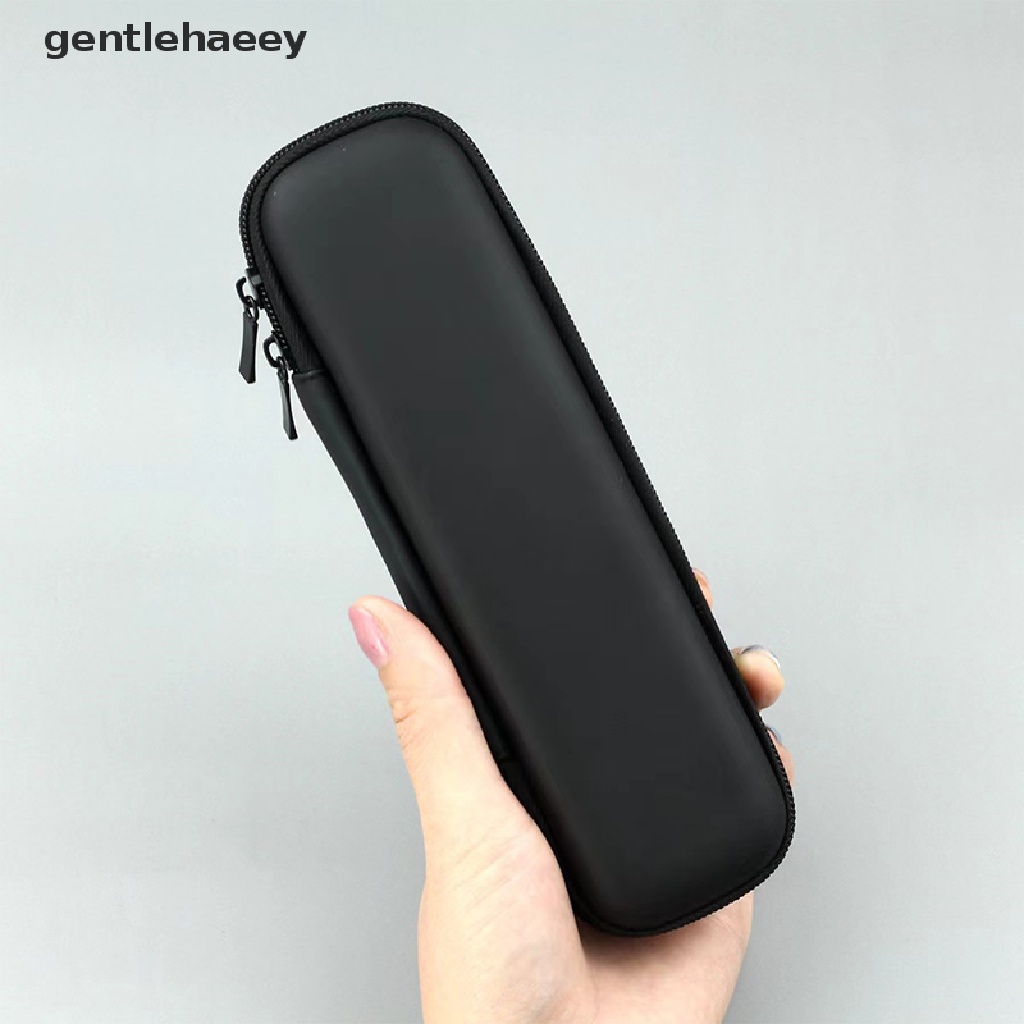 Túi Đựng Cọ Trang Điểm Nhỏ Màu Đen Trơn Cho Nữ