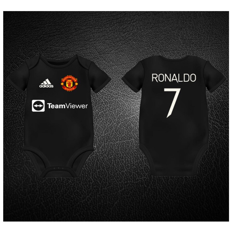 Bộ Áo Liền Quần Em Bé Manchester 7 Ronaldo Qg3D3D