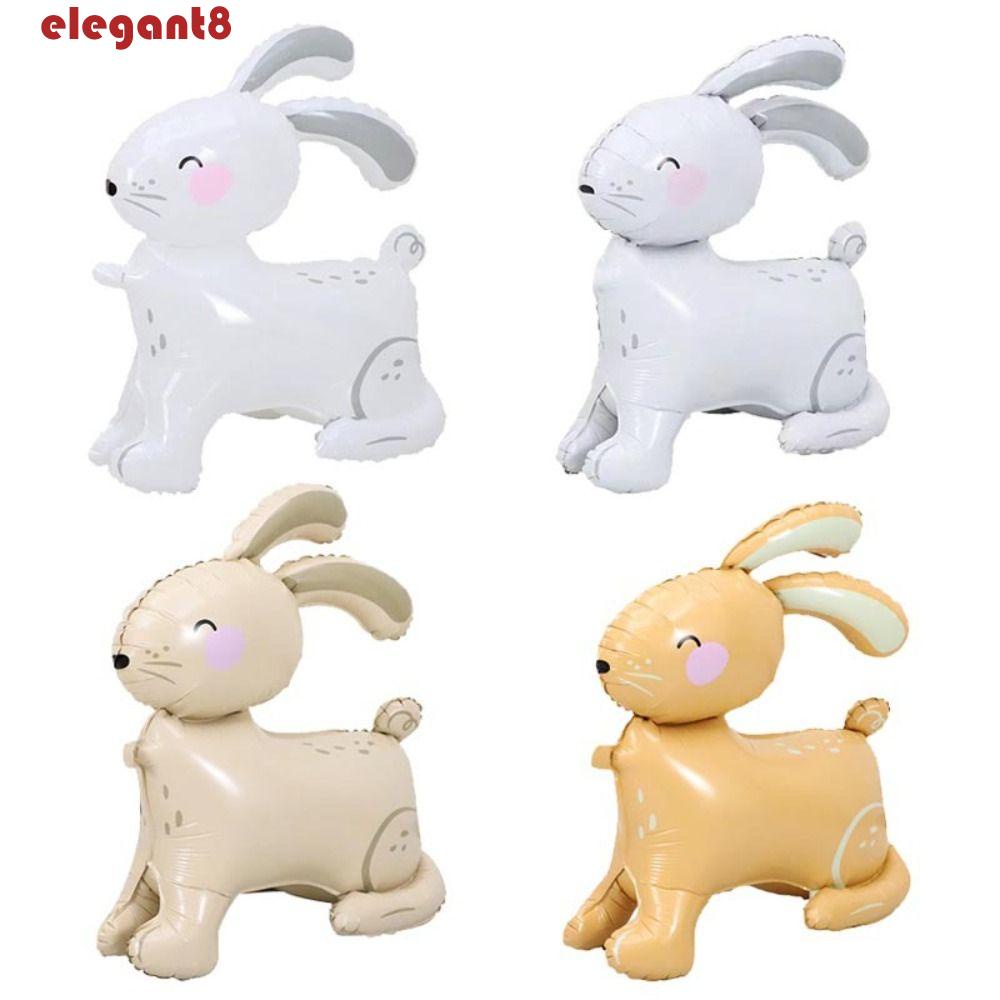 Bong Bóng Đứng Hình Thỏ Hoạt Hình Trang Trí Lễ Phục Sinh