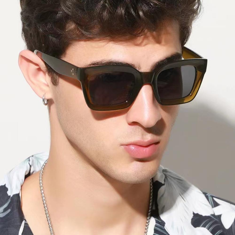 Kính Mát Gọng Dày Phong Cách Vintage Thời Trang Cho Nữ