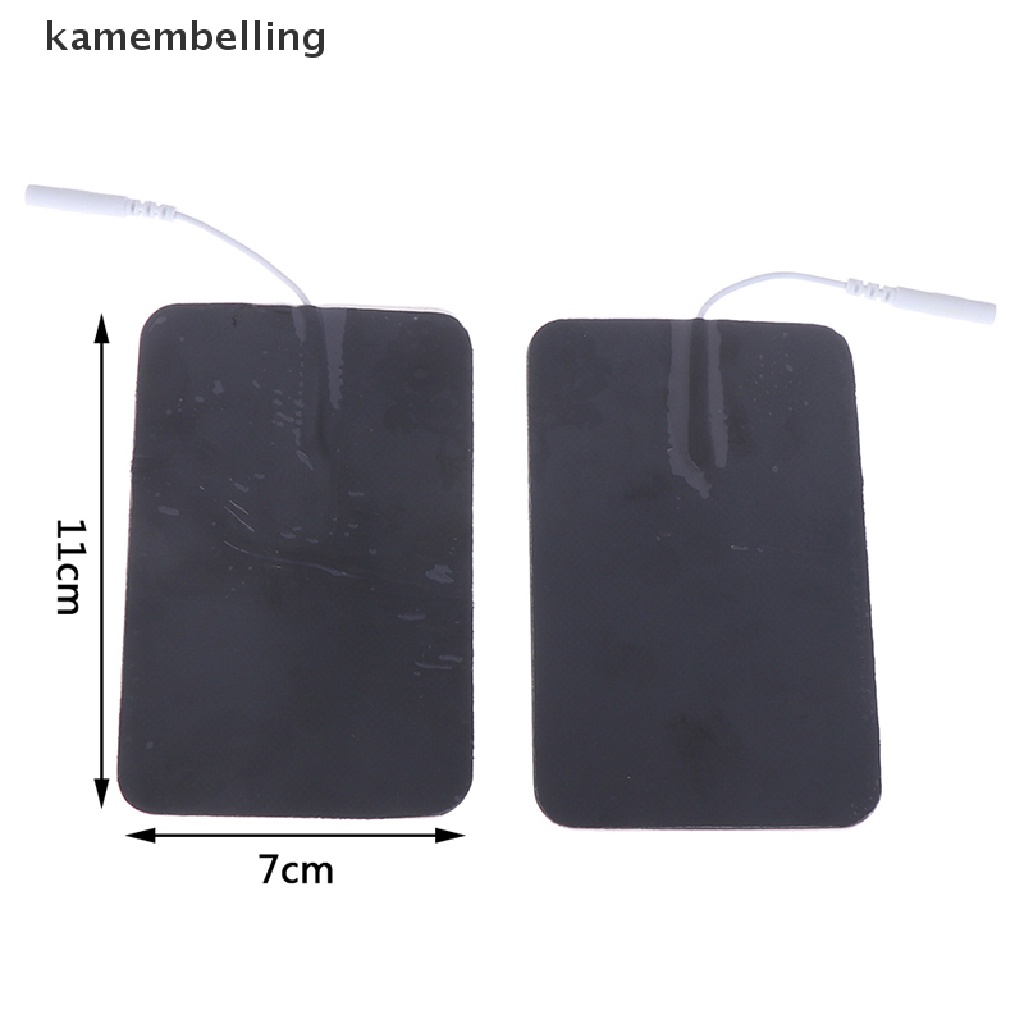 1 Cặp Miếng Dán Điện Cực 7 * 11 Cho Máy Mát Xa Cơ Thể