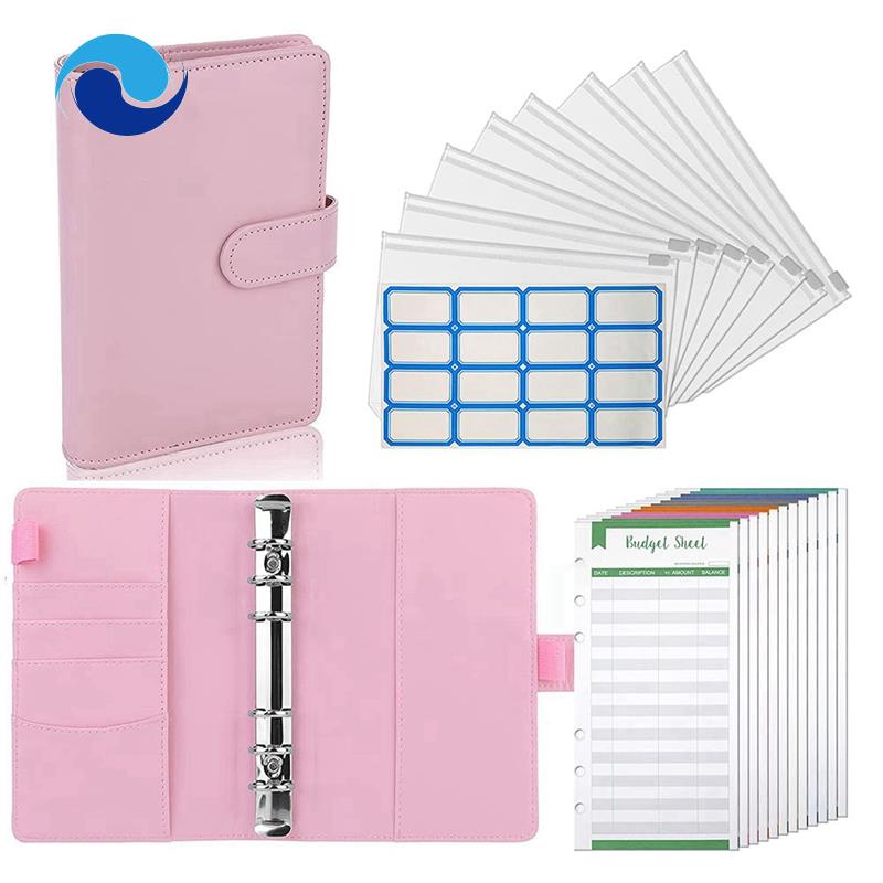 Sổ Kế Hoạch Tài Liệu Tiết Kiệm Tiền 6 Lỗ Khổ A6