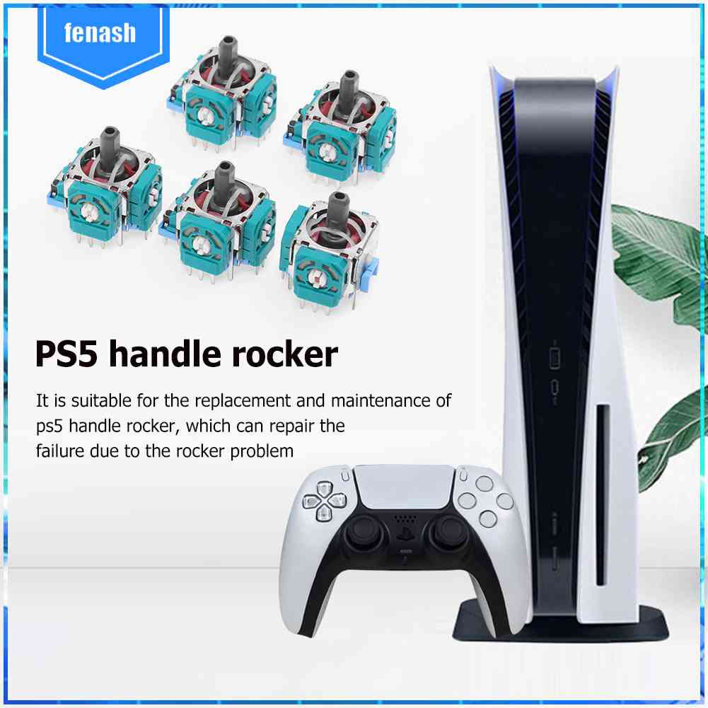 Set 5 Nút Điều Khiển 3D Thay Thế Cho Tay Cầm Chơi Game PS5