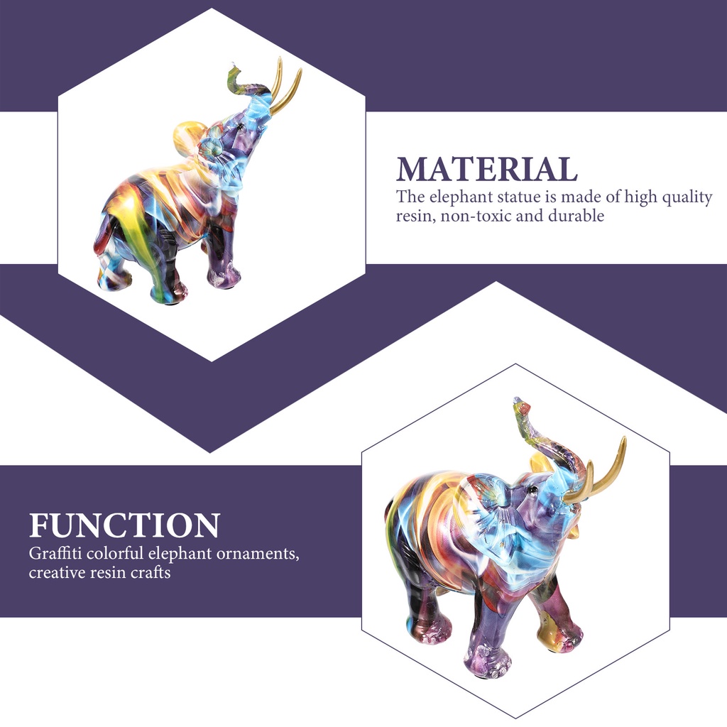 Turtle Statue Elephant Ornaments Garden Decorations