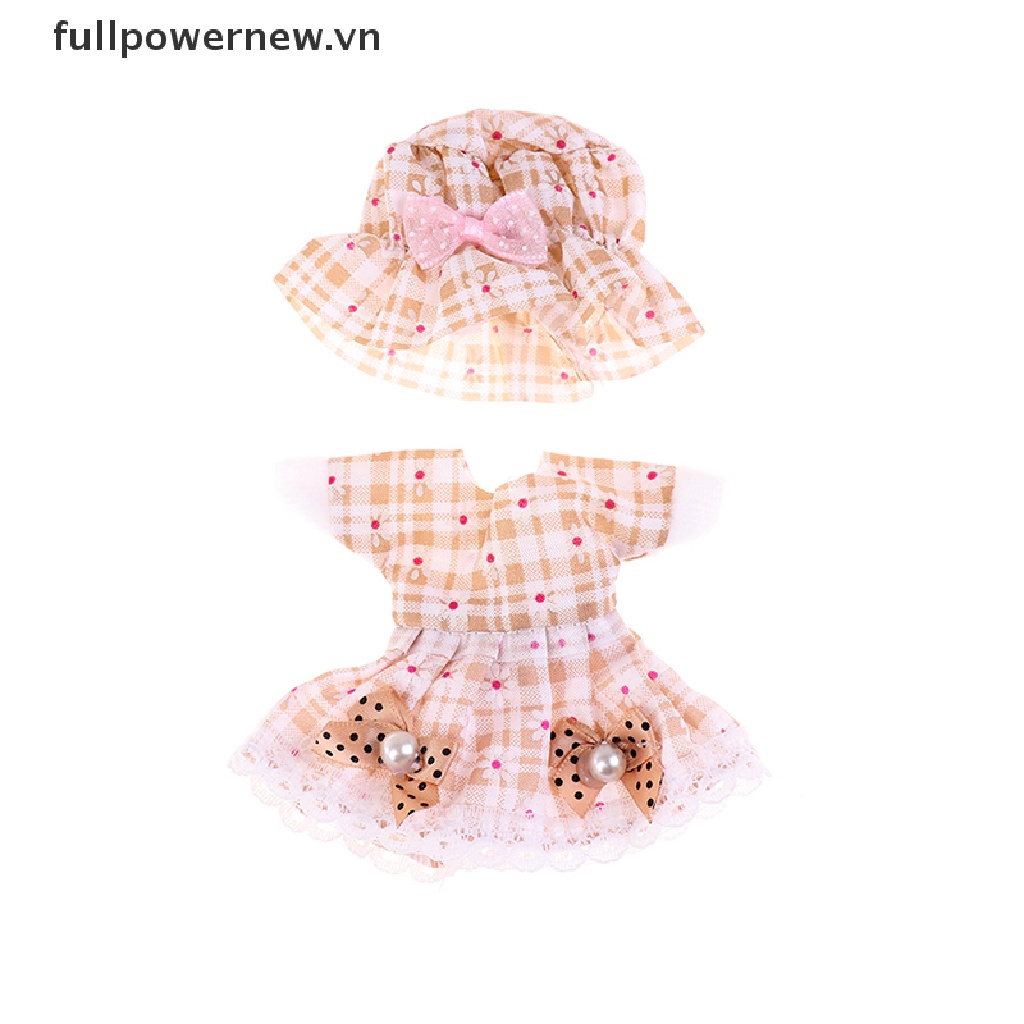 Bộ Quần Áo Thời Trang Dành Cho Búp Bê 16-17cm 1 / 8