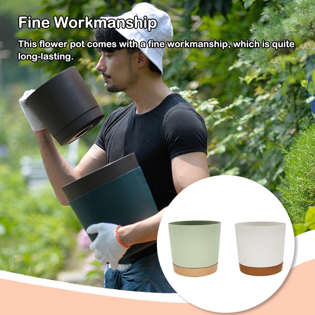 Set 4 Khay Tự Tưới Nước Cho Chậu Hoa 6 5-inch 8-inch