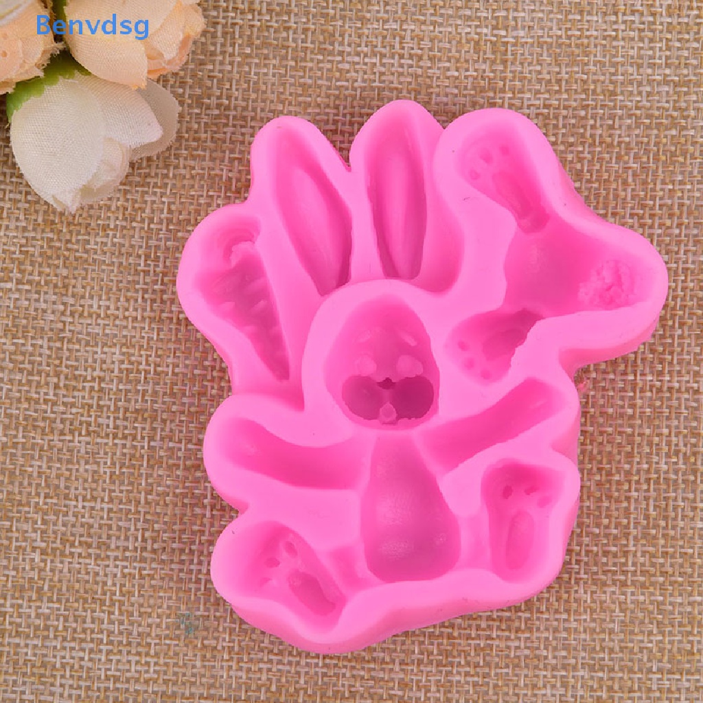 Khuôn Silicone Tạo Hình Thỏ Phục Sinh 3D Trang Trí Bánh # Well # well #