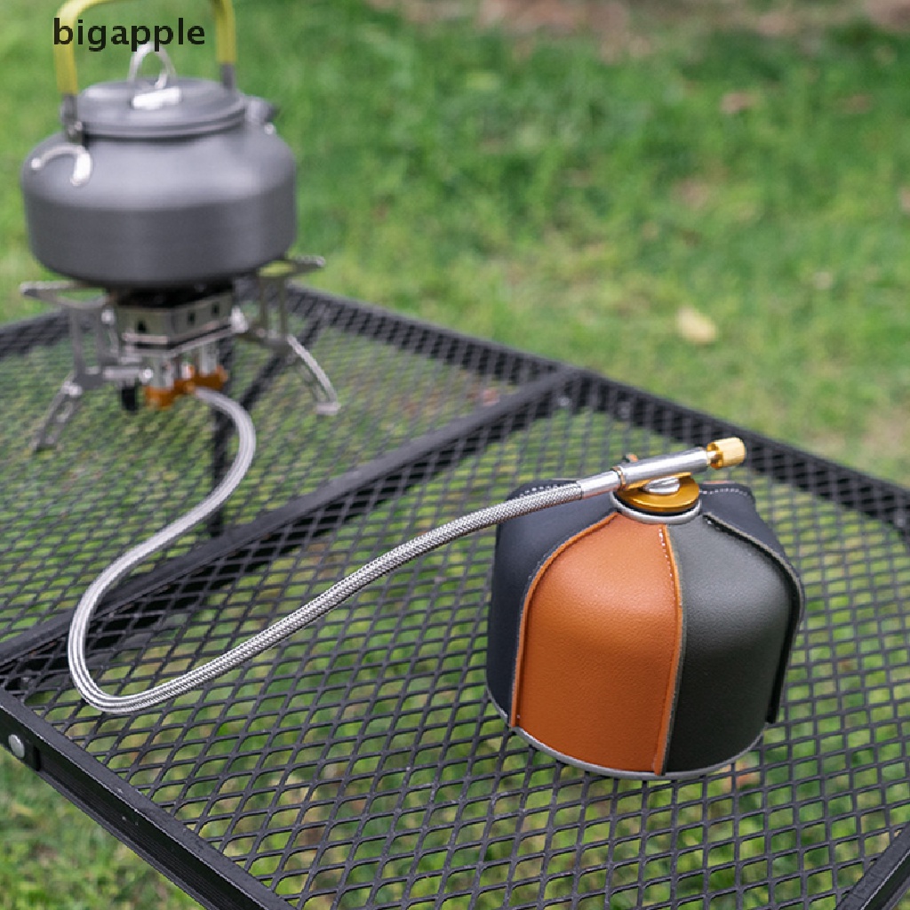 Túi Đựng Bình Gas Bằng Da PU 450 / 230G Tiện Dụng Mang Theo Du Lịch Cắm Trại