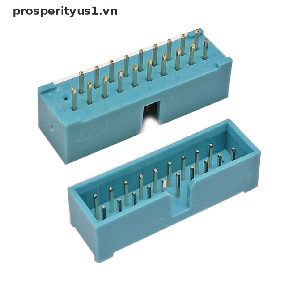 1 Đầu Nối Bo Mạch Chủ Cổng USB 3.0 19Pin 180 Độ Chuyên Nghiệp