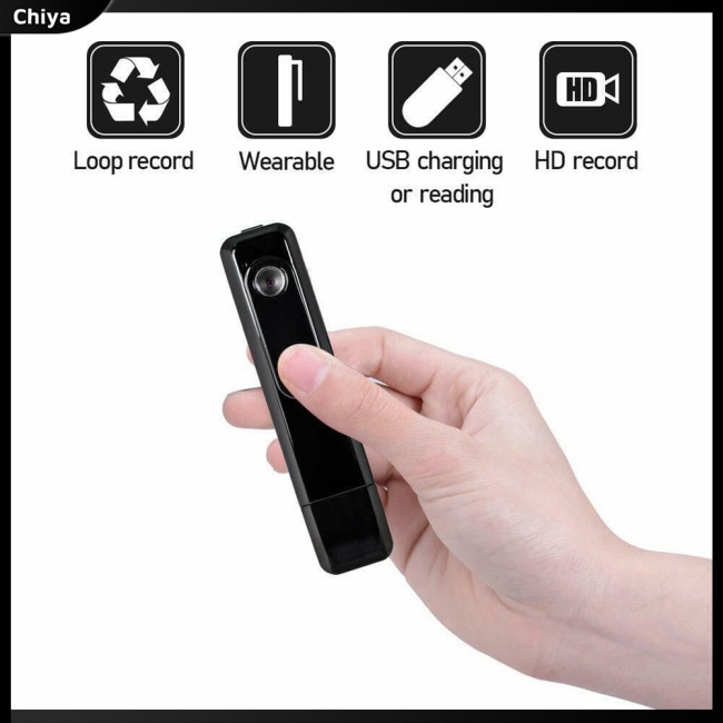 Máy Quay Mini Hd 1080p Nhỏ Gọn Bỏ Túi Tiện Dụng Cho Gia Đình / Văn Phòng