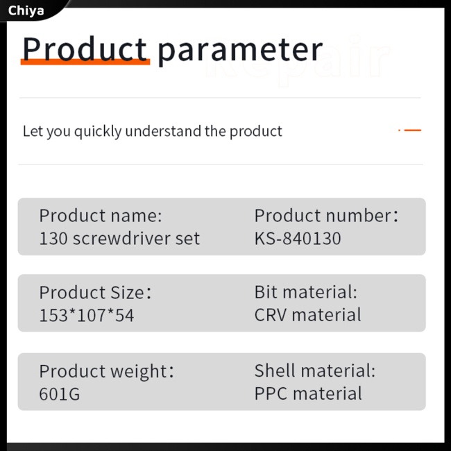 Bộ Tua Vít 130 Trong 1 Sửa Chữa Điện Thoại / Máy Tính Đa Năng