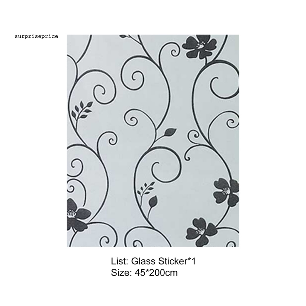 Miếng Dán Cửa Kính Bằng PVC Chống Nước Dùng Trang Trí Nhà