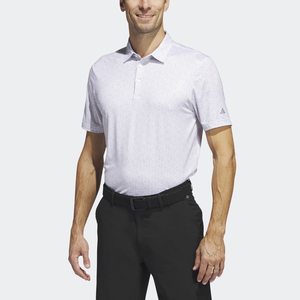 Adidas Đánh gôn Áo Polo Golf Phủ Họa Tiết Ultimate365 Nam trắng HR7911