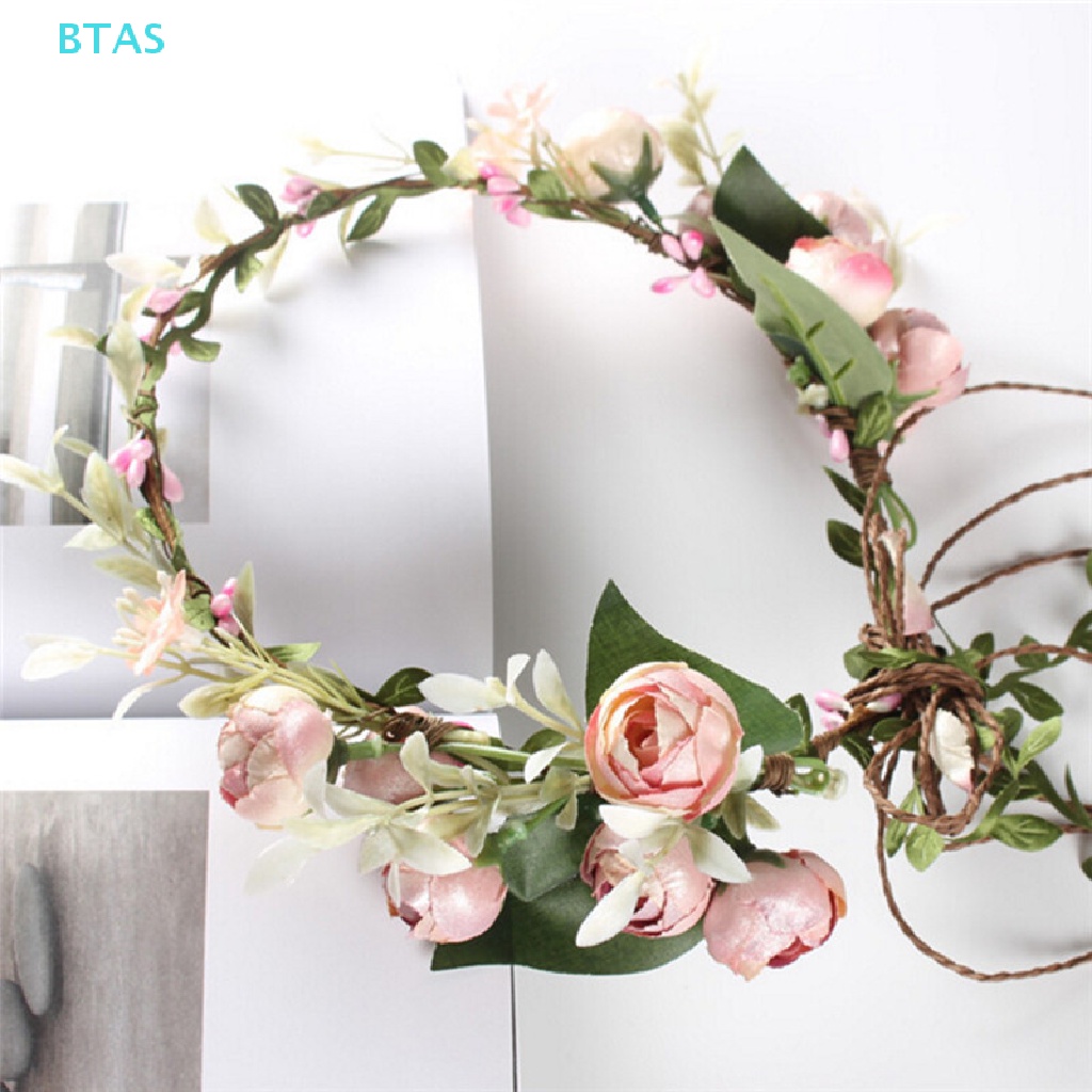 Băng Đô Hoa Phong Cách Boho Cho Cô Dâu