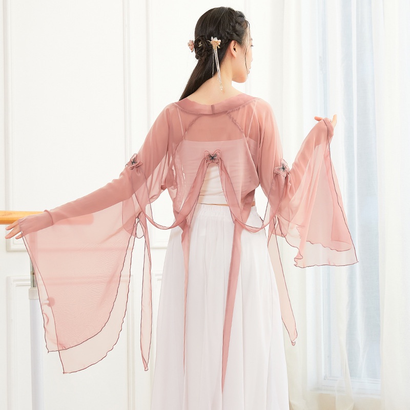 Bộ Trang Phục Múa Truyền Thống Trung Hoa Bằng Vải Voan Dành Cho Người Lớn